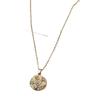 Fashionable Diamond Pearl Pendant Clavicle Necklace Simple Versatile Necklace