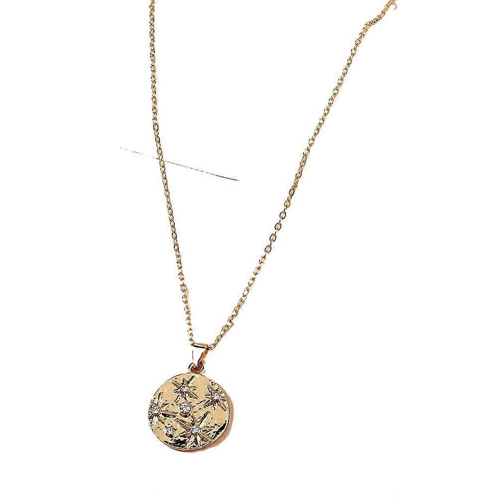 Fashionable diamond pearl pendant clavicle necklace simple versatile necklace