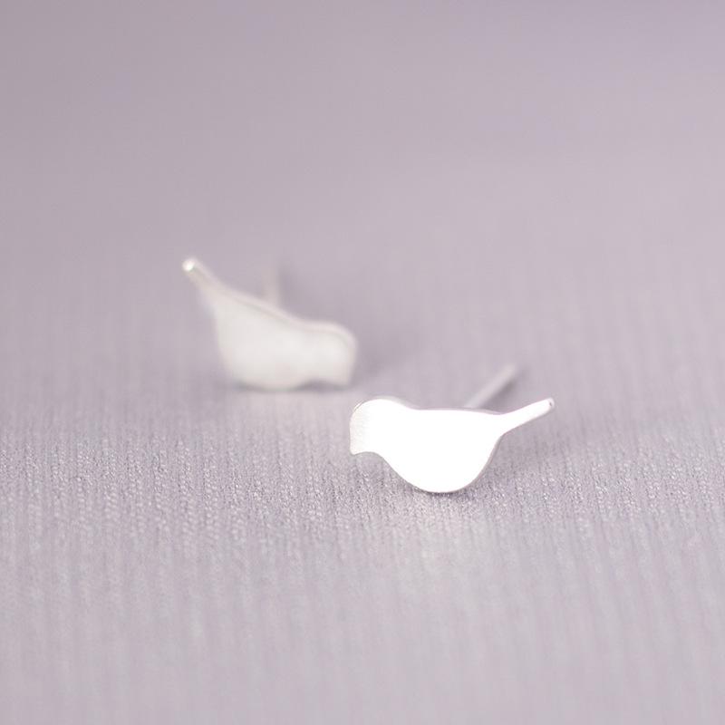 Ohrstecker mit s925 Silbernadel im koreanischen Stil für Damen – Minimalistisches & Persönlichkeitsdesign