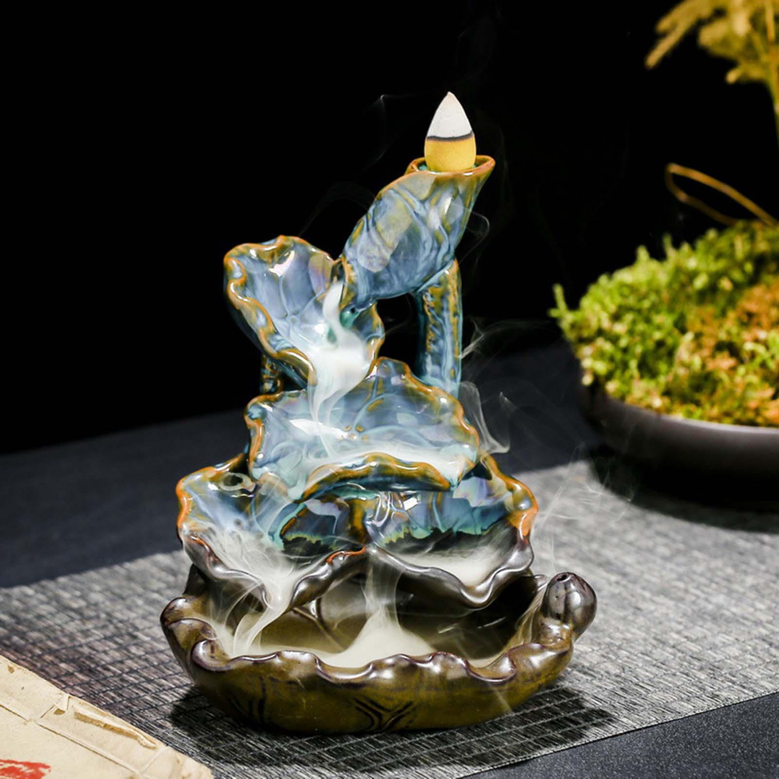 

Backflow Waterfall for Home Decoration синий