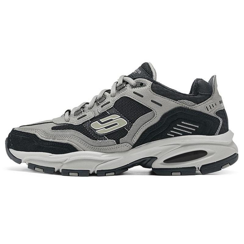 Skechers Vigor 2.0 Men Low Top Outdoor Shoes Charcoal Black 237125-CCBK 40