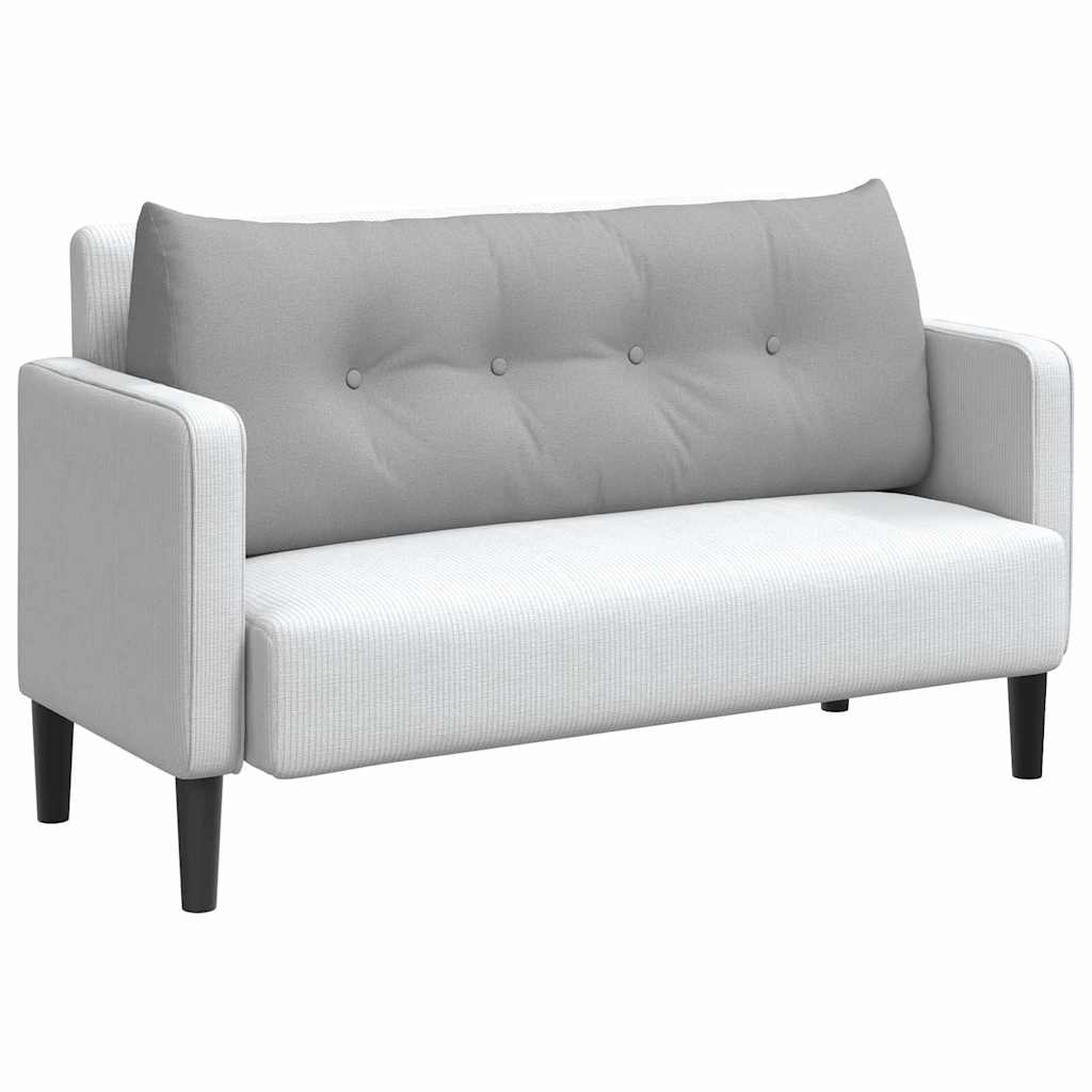 Back Cushion Cloud Grey 120 x 24 x 50 cm Fabric