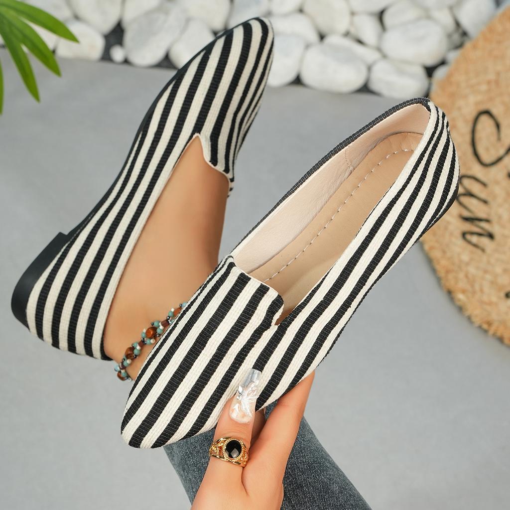 Spring Autumn Women Flat Shoes Comfortable Trend Non-slip Loafers Anti-slip Elegant Slip on Sneakers Zapatos De Mujer