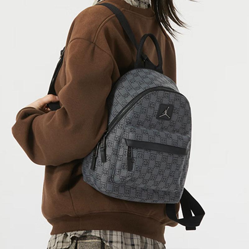 New Jordan Polyester Backpack Regular Unisex Black JD2413020TD-002