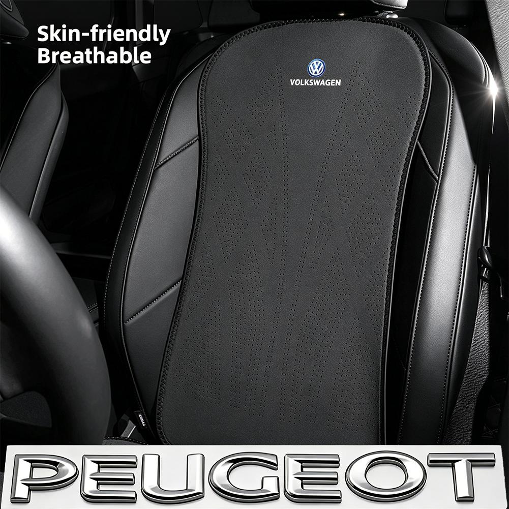 hijk1 Car Plush Car Seat Covers Four Seasons Front Rear Seat Protector For VW Golf T‑Roc Tiguan Polo Passat T‑Cross Taigo ID.4 7 MK7