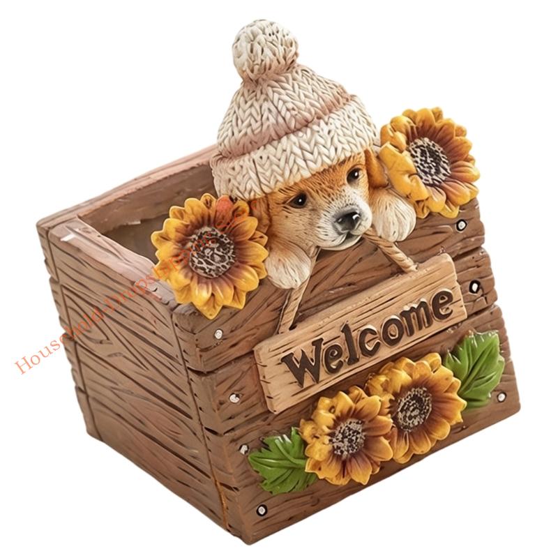 Artistic Resin Succulents Planter With Fun Animal Motifs Animal Resins Planter Suitable For Succulents Arrangements 85AD