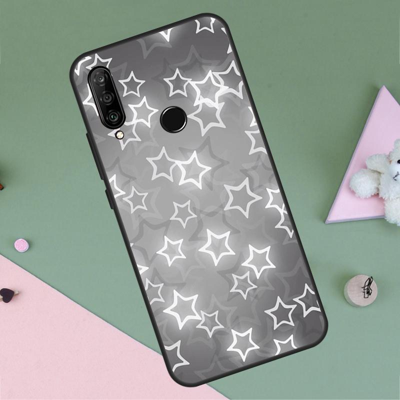 Y2k Star Element For Huawei P40 P20 P30 Lite P60 Pro Nova 10 9 SE 5T 12i 12s 11i Y91 Y90 Y60 Y70 Y72 Y61 Case