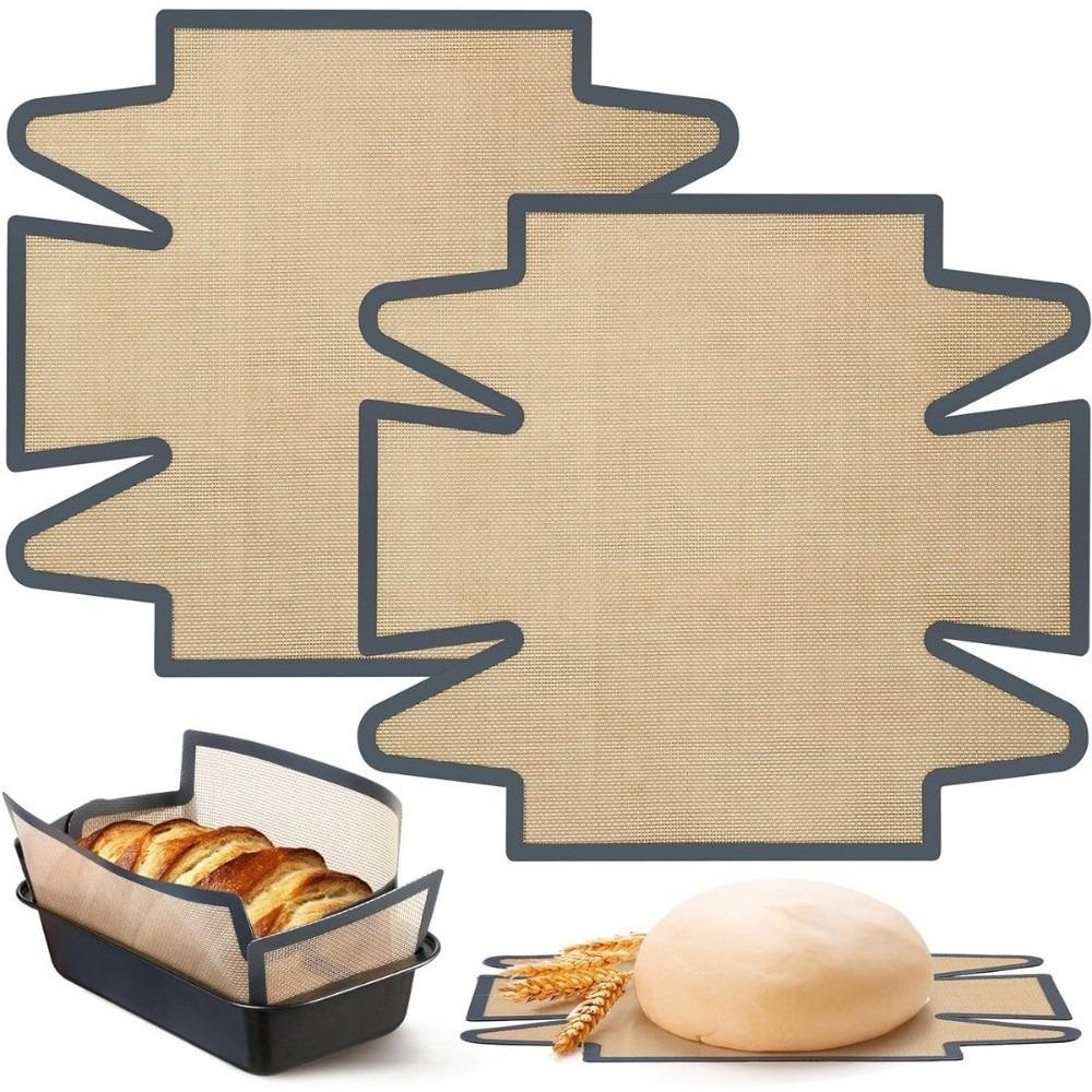 1/2pcs 9 Inch Oven Cake Mold Liner Non Stick Easy Clean Silicone Baking Mat Heat Resistant Reusable Bake Dish Bakery Loaf