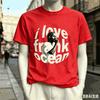 Frank Ocean For Fan Gift Tshirt Unisex Unisex Harajuku Oversized Unisex Short Sleeve Streetwear High Quality Couples Comfortable