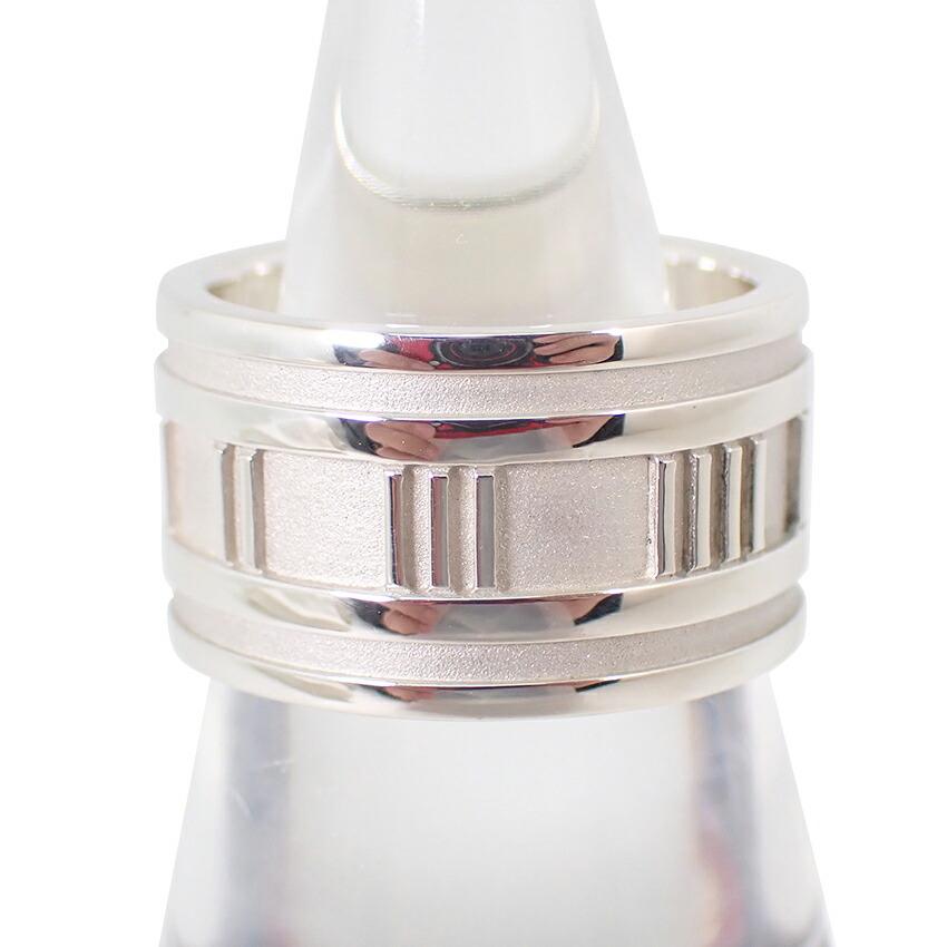 

[Used] TIFFANY/Tiffany 925 Atlas Wide Ring/No. 14/g491-30