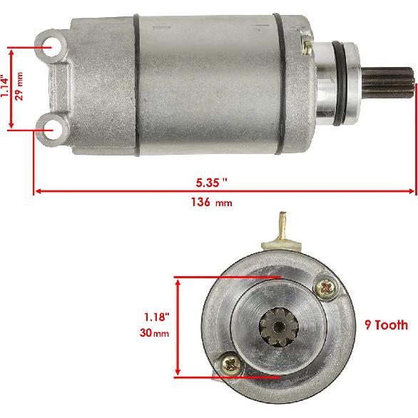 18839 Electric Motorcycle Starter Motor For Yamaha WR250F 2003-2013 5UM-81890-10-00 5UM-81890-00-00 SMU0348 Engine Parts 5UM-81890-10-00