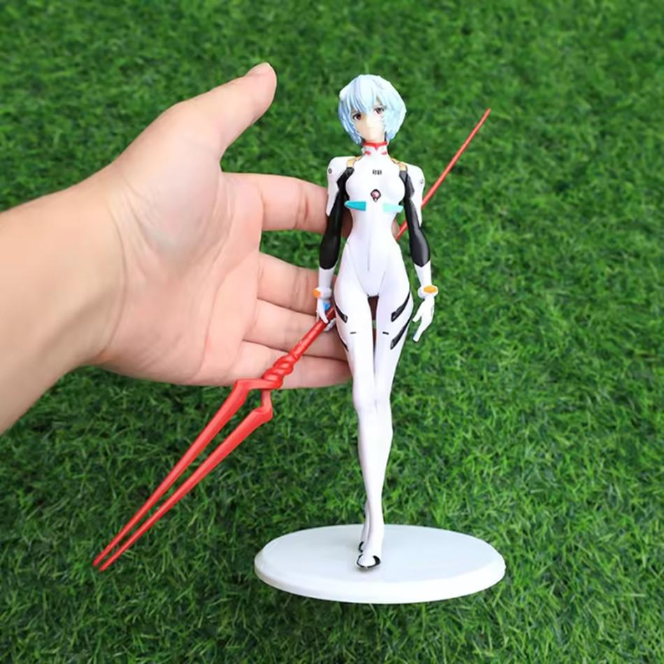 18cm Nová Anime Neon Genesis Evangelion Eva Ayanami Rei Roztomilá Figurka Pvc Model Hračky Panenka Sběratelské Ozdoby Dárky