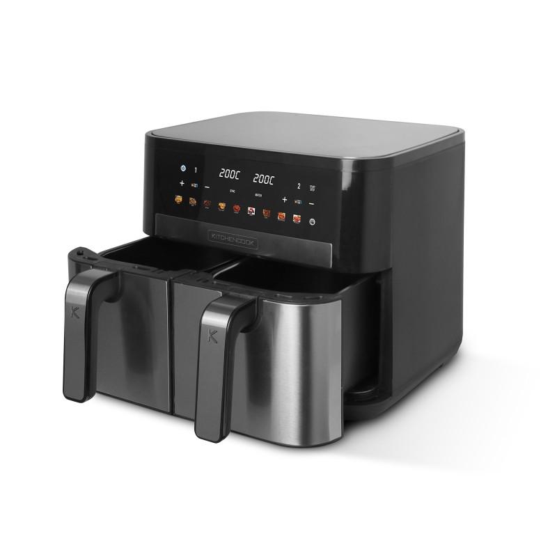 Friteuse à Air 2200w 11l Noire Airscreen11 Kitchencook