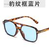 Vintage Classic  Designer Double Bridge Square Sunglasses Women For Men Male Luxury Sun Glasses Punk Big Frame Shades UV400