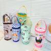 Portable Milk Tea Tote Bag Heat Preservation Pouch Carrying Insulated Cup Cover Umbrella Bag Handbag Camping Drinkware Accessories