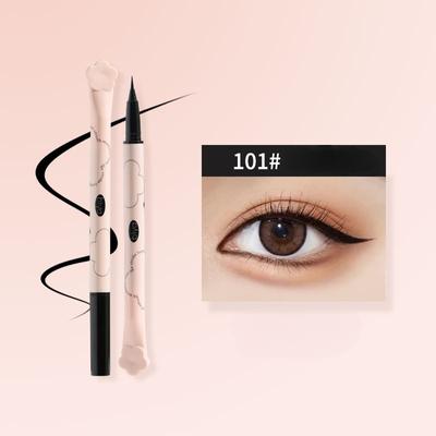 Lingmu eyeliner w płynie jest wodoodporny i potoodporny, długotrwały i nie rozmazuje się łatwo, ultra-cienki eyeliner do dolnych rzęs