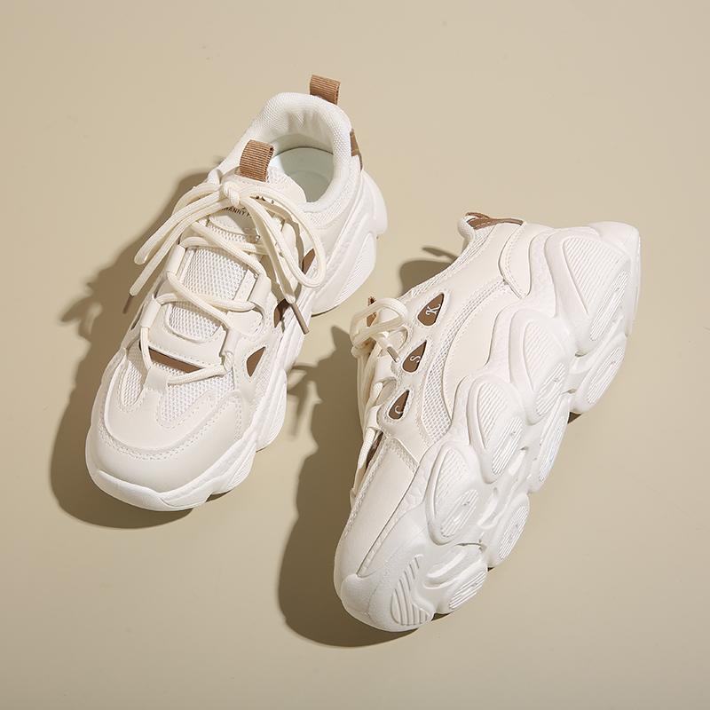 Fashion 2025 Retro Women Shoes Summer High Quality Platform Shoes Casual Sneakers Versatile Designer Shoes Fashion Women Sneakers