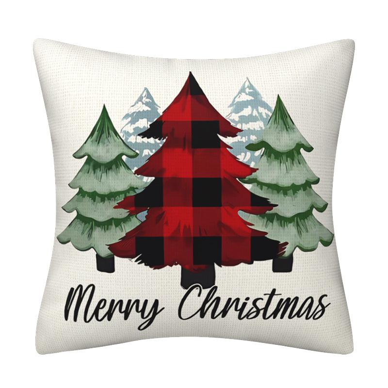 

Black And Red Plaid Car Letter Pillow Case Home Sofa Cushion Cover Holiday Pillow Premium Durable Quality Useful 45 * 45Cm (excluding pillow core)