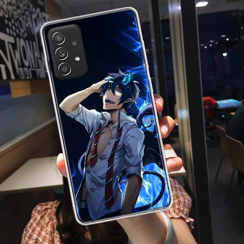 

Чехол для телефона Anime Ao no Exorcist Okumura Rin для Samsung A54 A57 A37 A17 A14 A15 A12 A24 A34 A55 A35 A25 A52S A07 A05S A04S A22 A Samsung A02S