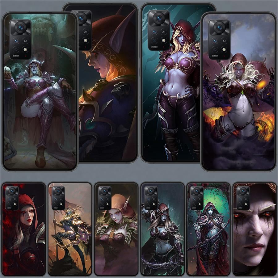 W-World Of W-Warcraft Elf Phone Case For Redmi Note 13 14 15 Pro Plus 12 13C 12C 15C 9 10 10C 9T 9C 9A TPU Soft Cover Clear Cell