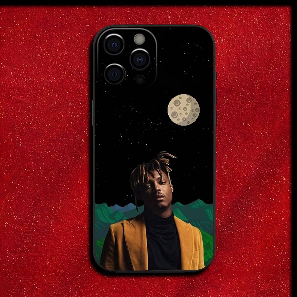 Rapper 999 J-Juice W-WRLD Phone Case For iPhone 16,15,14,13,12,11,Pro,X,XS,Max,XR,Plus,Mini Soft Black Cover
