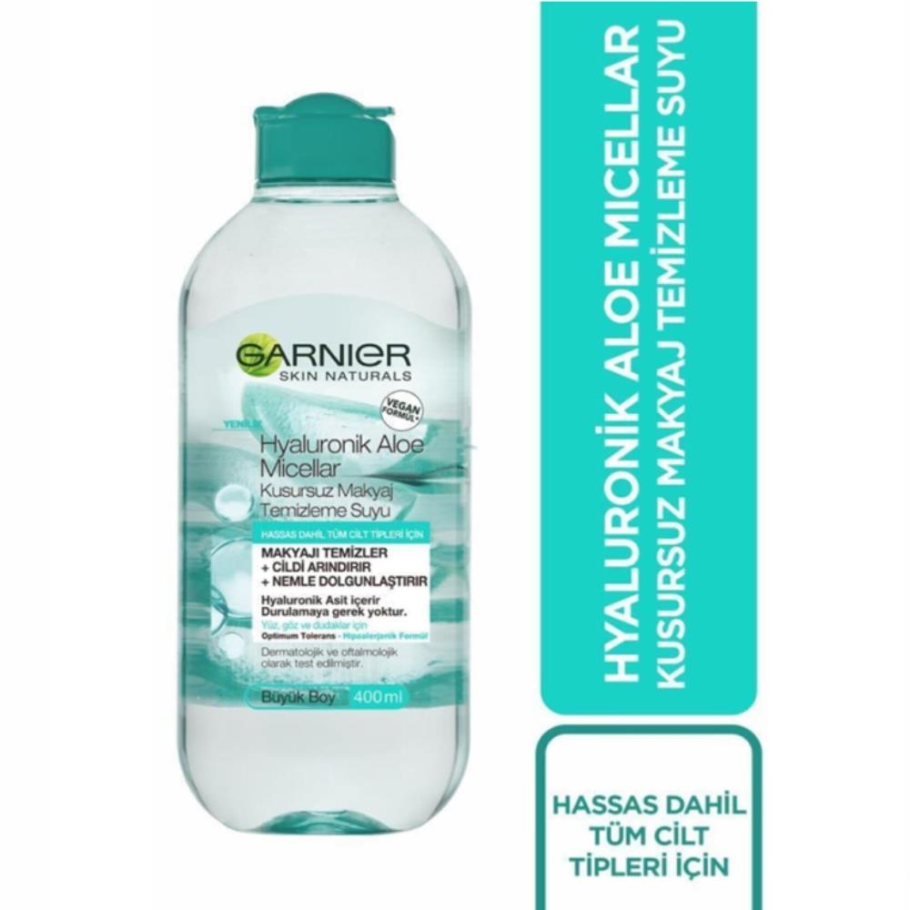 

Garnier Hyaluronic Aloe Micellar Perfect Make-Up Remover 400мл