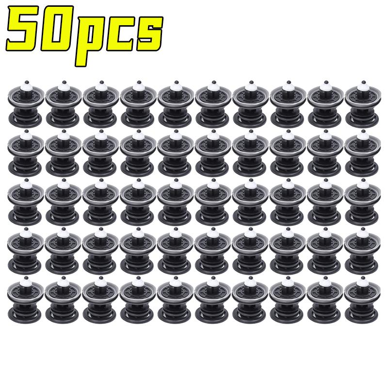 10-100pcs Car Door Panel Buckle Anti Slip Fastening Parts Auto Clip for Volkswagen Tiguan Passat Magotan Touareg Polo Cars