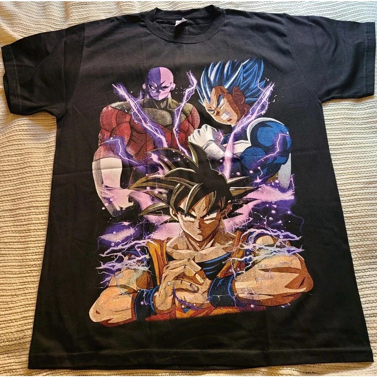 DBZ DRAGON BALL Super Saiyan saiyajIN Vegeta Jiren Goku Vintage style Size XL 4XL
