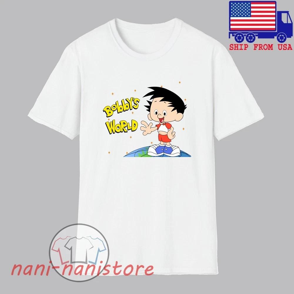 Bobby s World TV Show Men s White Size S-5XL 4XL
