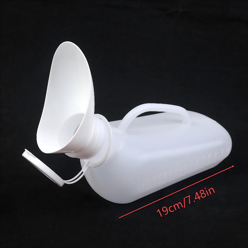 New New 800ML Thick Unisex Urinal Portable Urinal Pee Bottle Car Travel Urinal Bottle For Home Elderly Bedridden Camping Scene