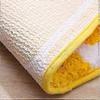 Rainbow/Lemon Rug Carpet Water Absorption Non-Slip Bedroom Bathroom Door Mat (Lemon S) - 49*83cm