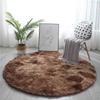 Fluffy Round Rug Carpets for Living Room Home Decor Bedroom Kid Room Floor Mat Decoration Thicker Pile Rug Large Area Mat