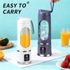 Electric Juicing Cup Portable Wireless Fruit Blender Mini Multifunctional Kitchen Juicer UsB Charging Qutdoor Juicing Cup