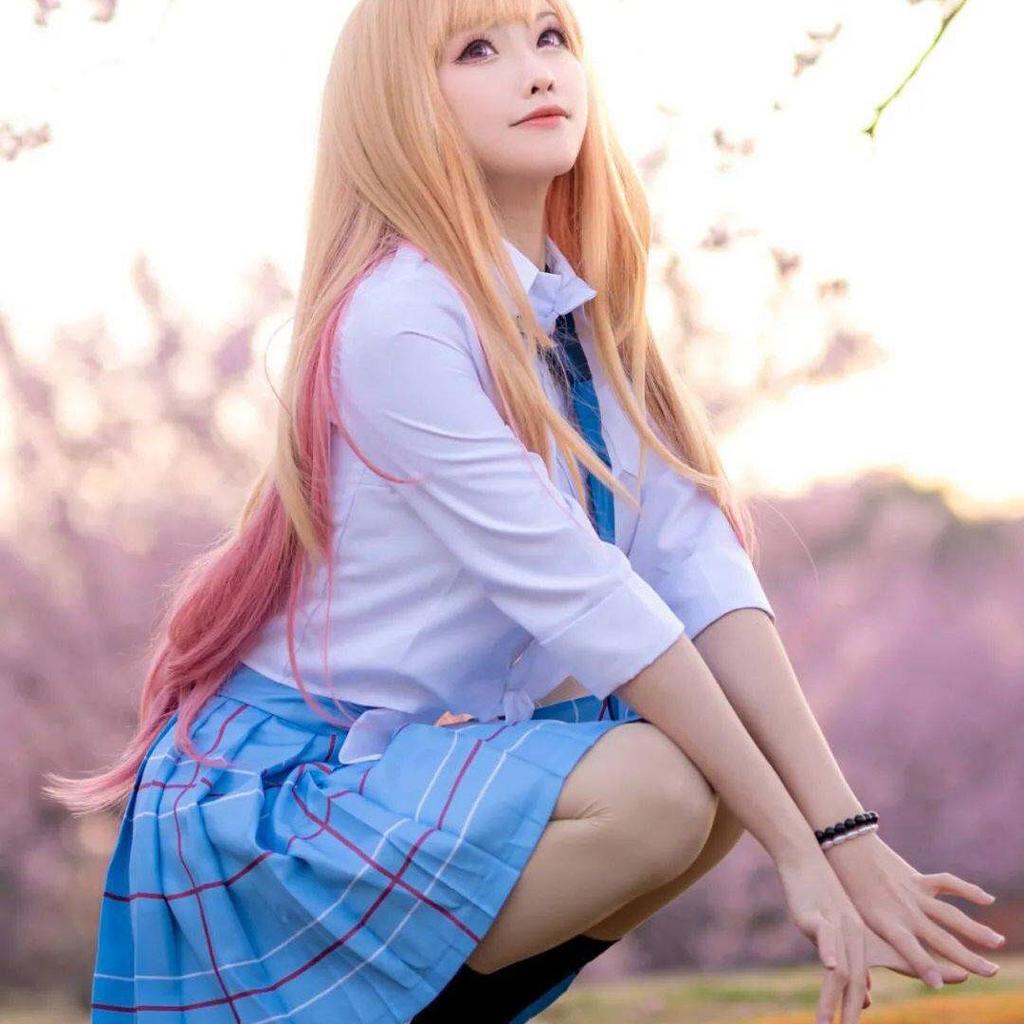 Cosplay Anime Moje Oblékání Darling Marin Kitagawa JK Uniforma Košile Sukně Oblečení Halloween Karneval Kostýmy Cosplay
