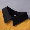 Lace Novelty Fake Collar for Women Shirt Front Ties Detachable Collar Stand Dress Sweater Girls False Collar