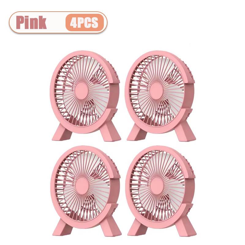1/2/4PCS Quiet Desktop Fan for Students High Velocity Small Table Fan with USB Powered for Dormitory Bedroom Office Cooling