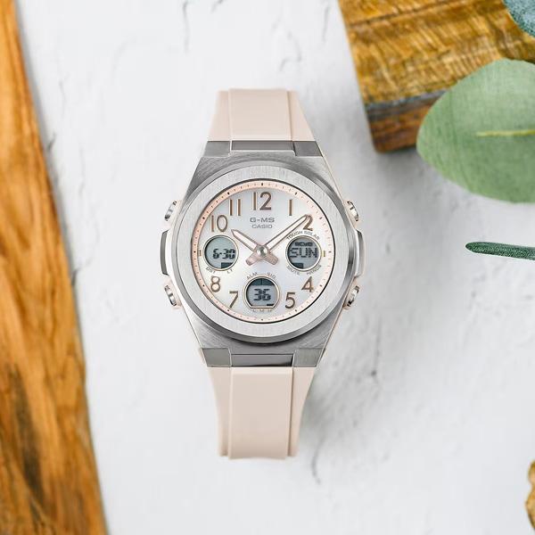 Casio Women's Baby-G MSG-W610FE-4AJF [BABY-G G-MS] Round Watch Digital Analog