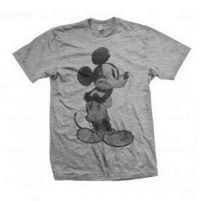Disney Camiseta Unissex Adulto Mickey Mouse Sketch