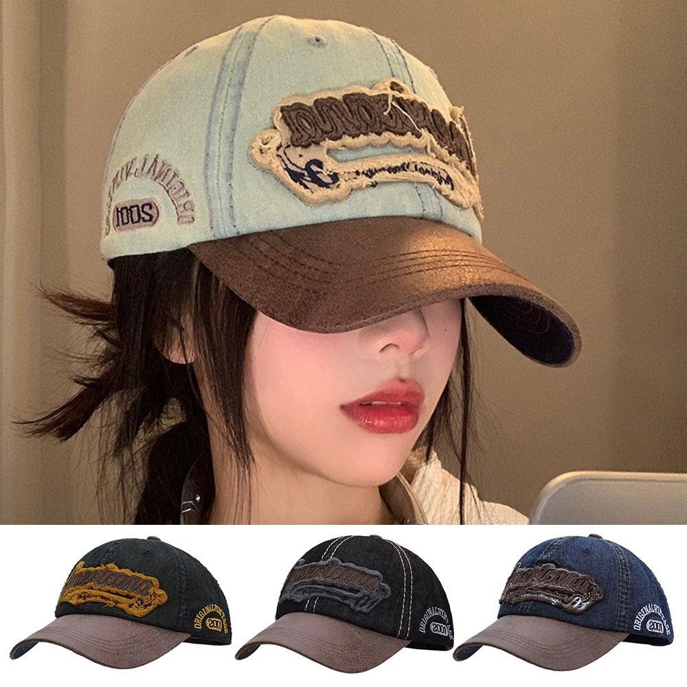 Cotton American Retro Baseball Caps Hip Hop Baseball Hat  Spring Summer Autumn