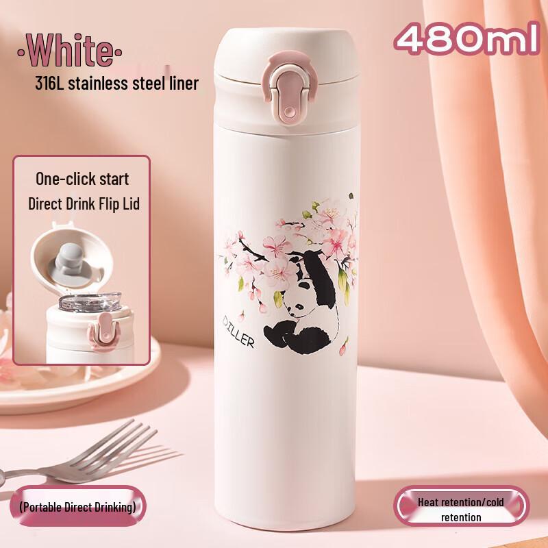 

Dileber MLH9204 480ml Insulated Water Bottle
