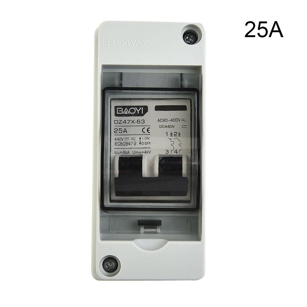 PV Isolator Switch DC/AC 30A IP65 Disconnect Circuit Breaker for Solar Panels