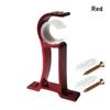 Durable Single Hang Curtain Rod Bracket Fixing Clip Thicken Hanger Hook Crossbar Furniture Hardware Rod Support Clamp