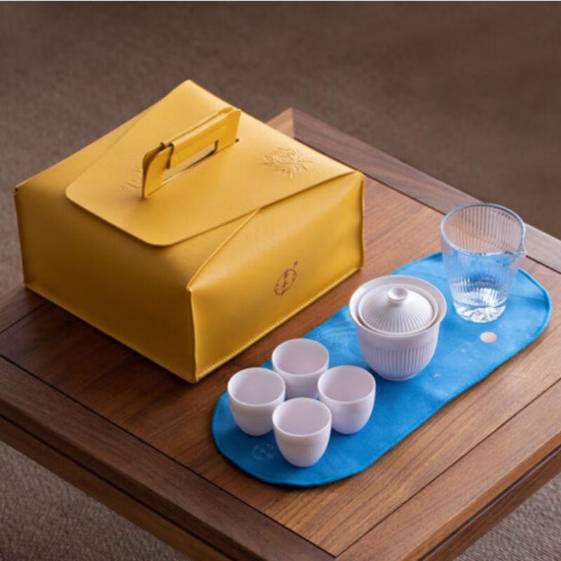 Nordic Mutton-fat Jade Tea Set