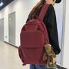 New Backpack Simple Large Capacity Travel Backpack Female Leisure Japanese Junior High School Student High School Student Schoolbag Male