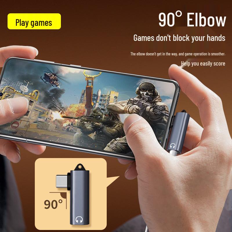 Universal 3.5mm To Type-C Headphone Adapter for Apple, Huawei, Xiaomi, Samsung Devices