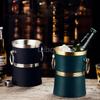 Commercial bar KTV dedicated ice bucket Creative Beer and Red Wine Champagne Bucket Stainless steel ice bucket beer cooler