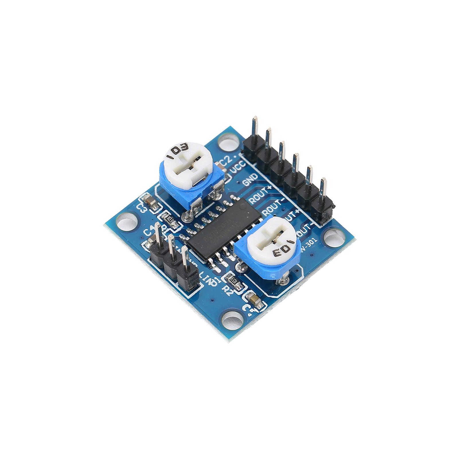 

PAM8406 Digital Amplifier Board with Volume Potentiometer Stereo Noiseless Power Amplifier 5Wx2