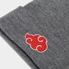 Autumn and Winter New Naruto Shippuden Auspicious Cloud Embroidery Knitted Hat for Men and Women Casual Versatile Personality Trend Warm Hat