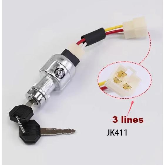 New 1pc Forklift Ignition Switch JK411 011187 Start Switch for Heli Hangcha Longgong