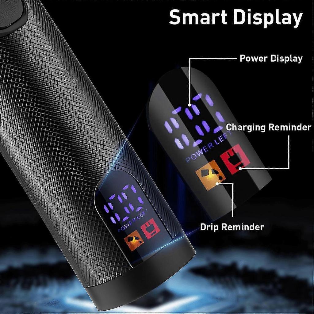 Multifunctional Electric hair clipper for Men Professional USB Beard Trimmer gold